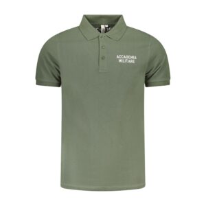 Green Cotton Polo Shirt
