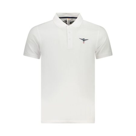White Cotton Polo Shirt