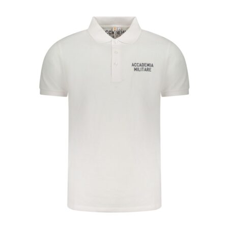 White Cotton Polo Shirt