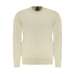 Beige Cotton Sweater