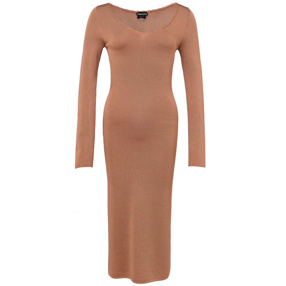 Tom Ford - Orange Viscose Long