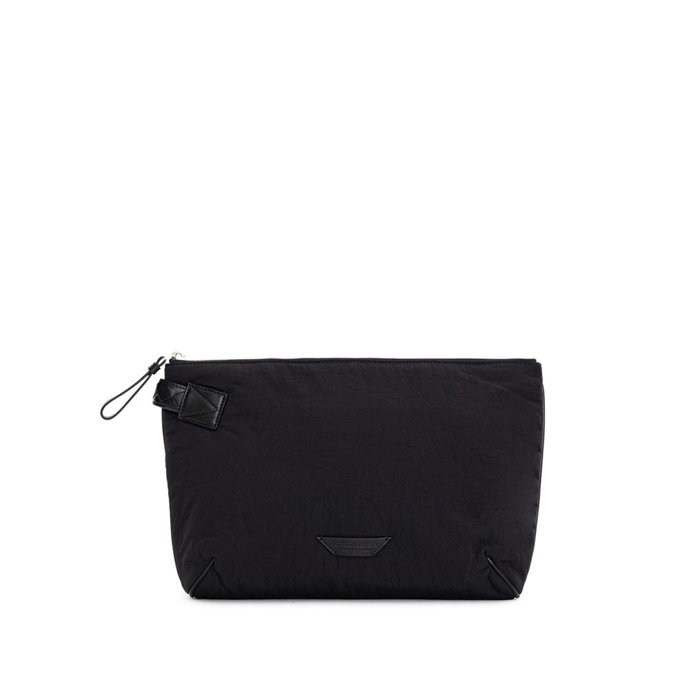 Bottega Veneta - Black Nylon Clutch Bag