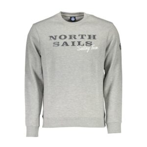Grigio Cotton Men Sweatshirt