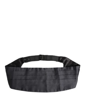 Dark Blue 100% Silk Belt Waist Cummerbund