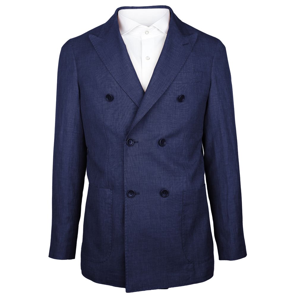 Made in Italy - Blue Linen Blazer