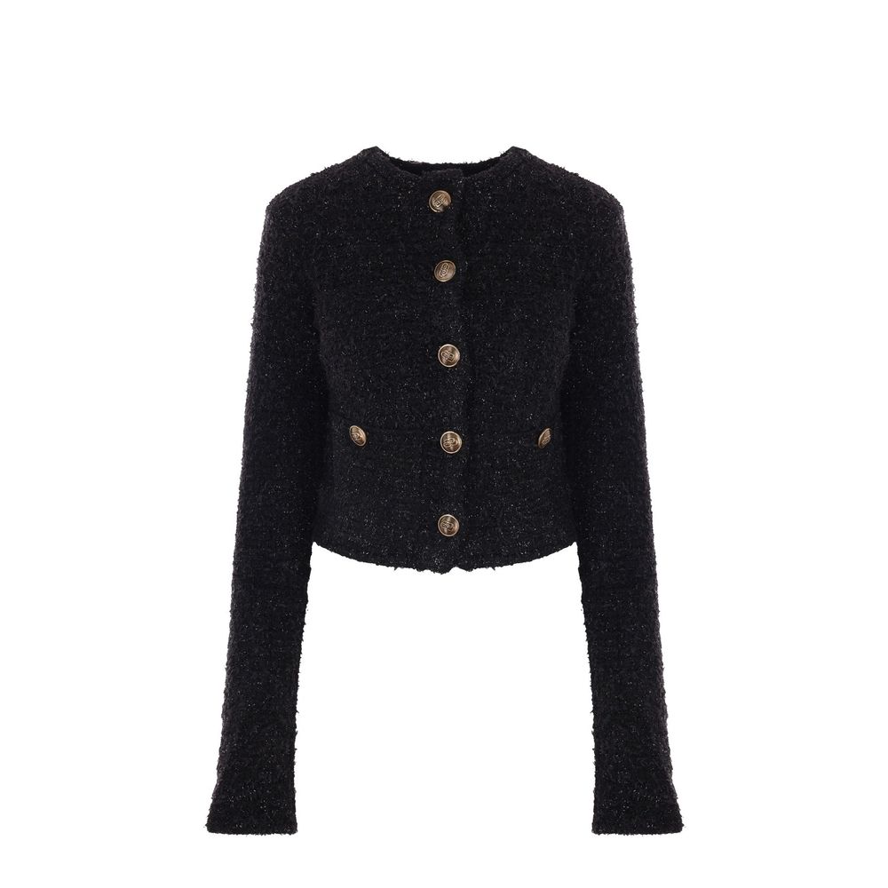 Balenciaga - Crop BouclÃ© Cardigan