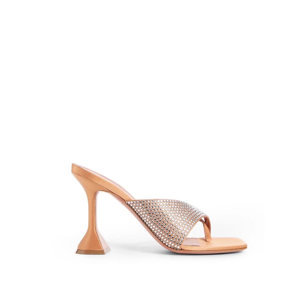 Amina Muaddi - Shiona Slipper Crystals 95 Mules