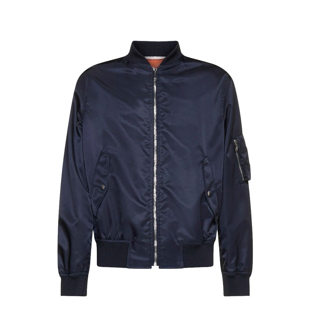 Valentino - Printed Neon Universe Bomber Jacket