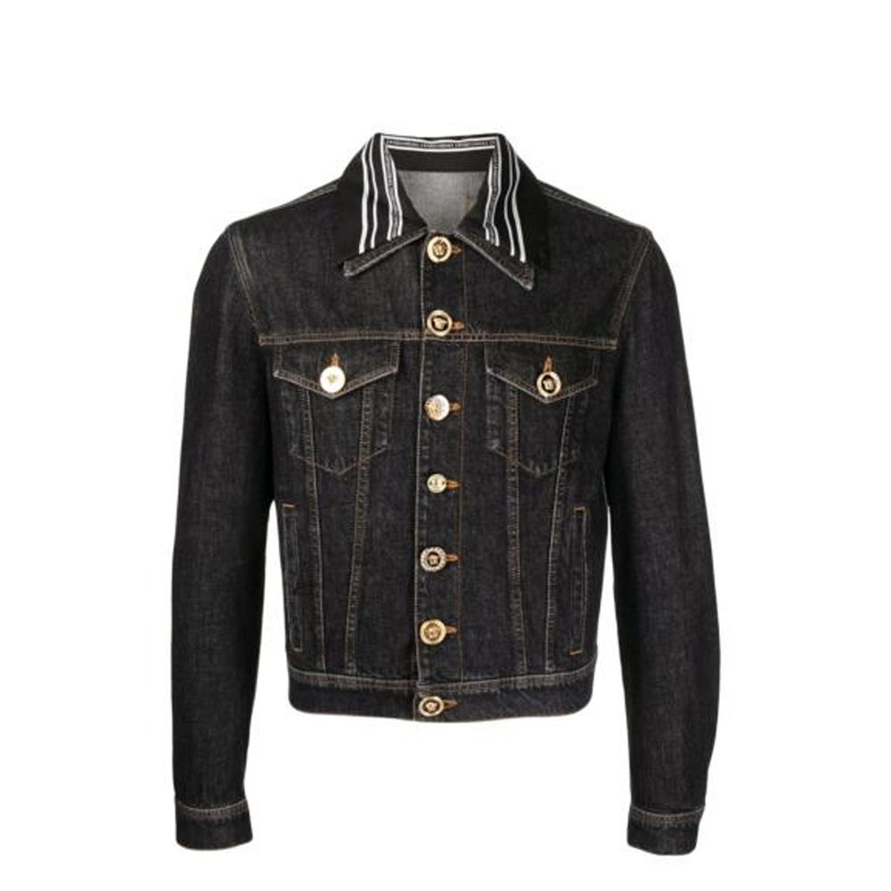 Versace - Medusa Motif Denim Jacket