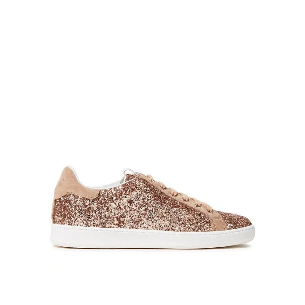 Sergio Rossi - Glittered Woven Sneakers