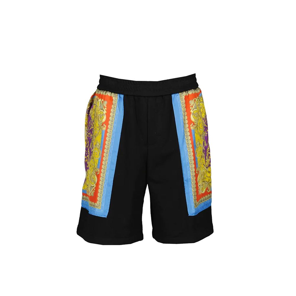 Versace - Barocco Goddess Night Print Shorts