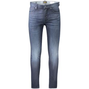 Blue Cotton Men's Slim Fit Jean
