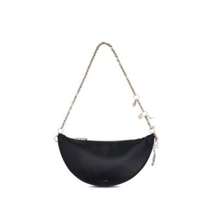 Black Calf Leather Bos Taurus Shoulder Bag