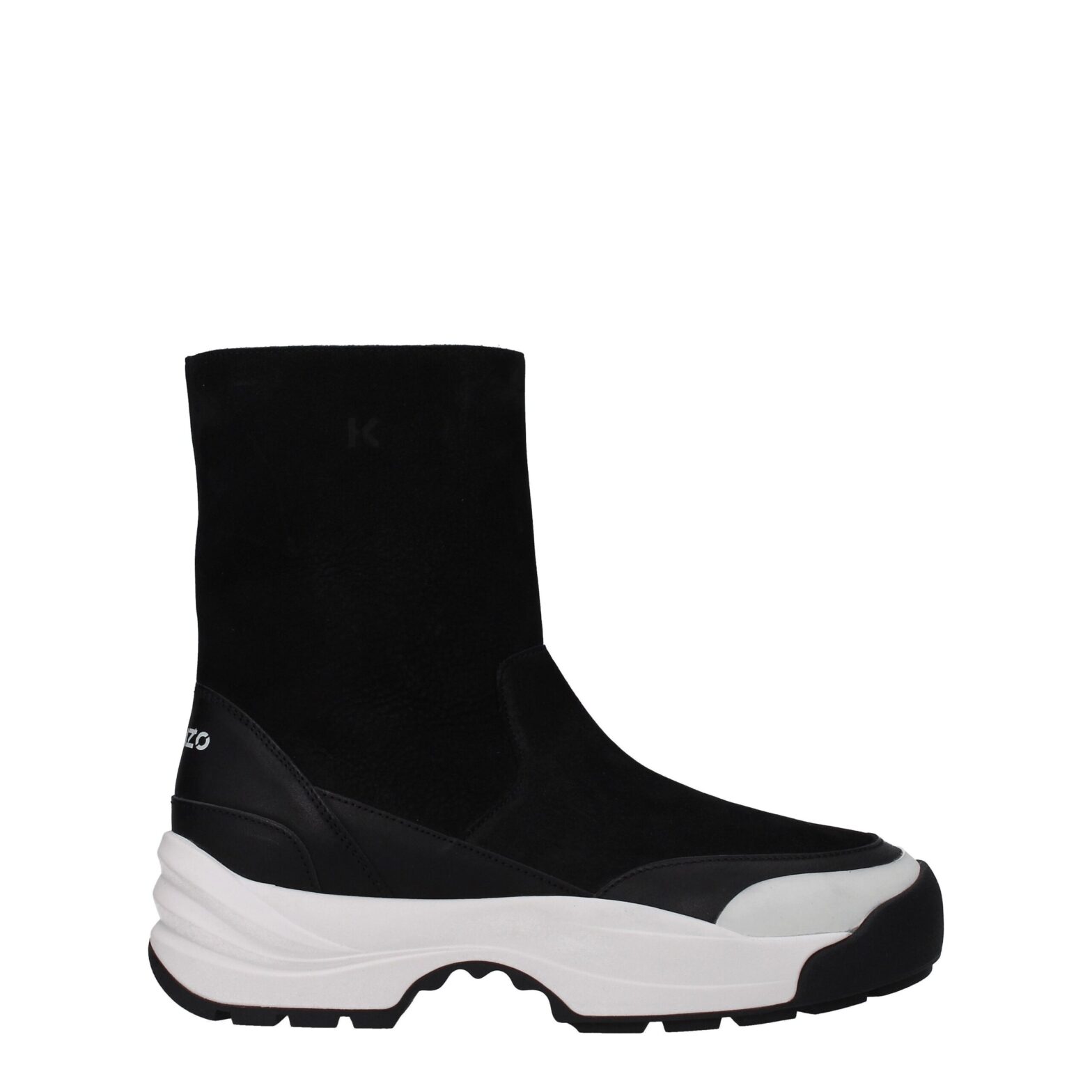 Kenzo - Black Leather Ankle Boots