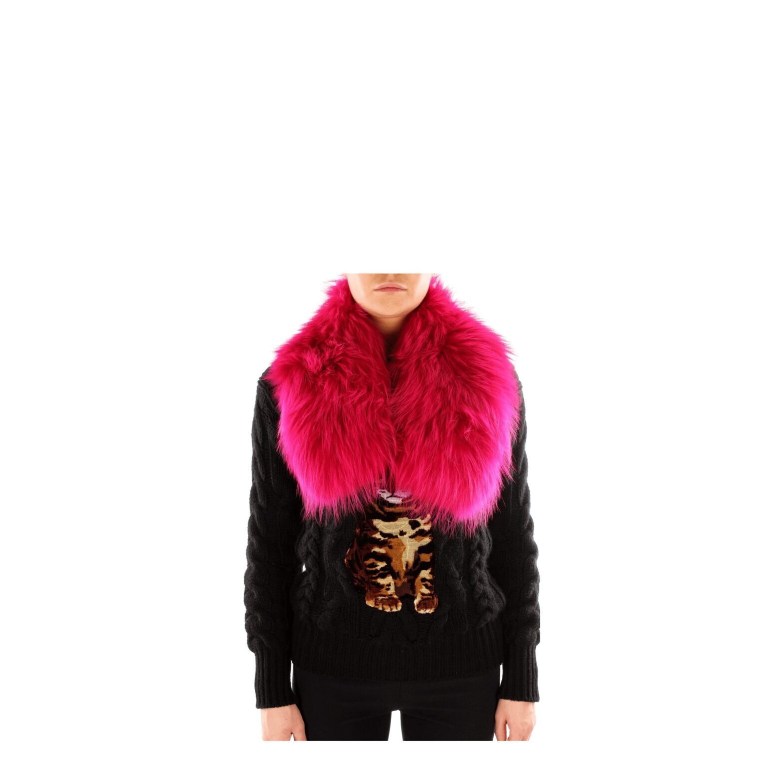 Mr. Mrs. Shirt - Pink Fur Foulards