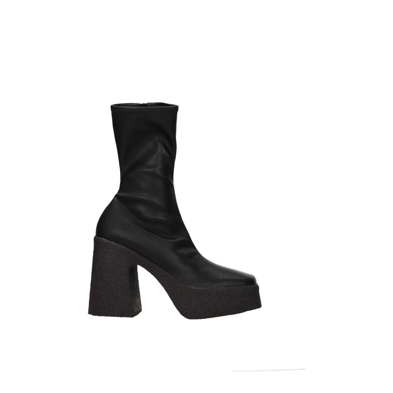 Stella McCartney - Black Leather Ankle Boots
