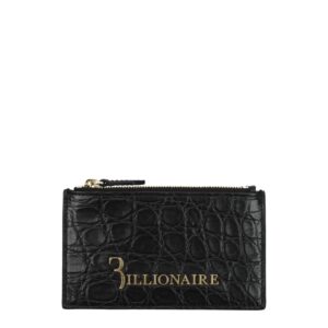 Black Crocodile Cardholders