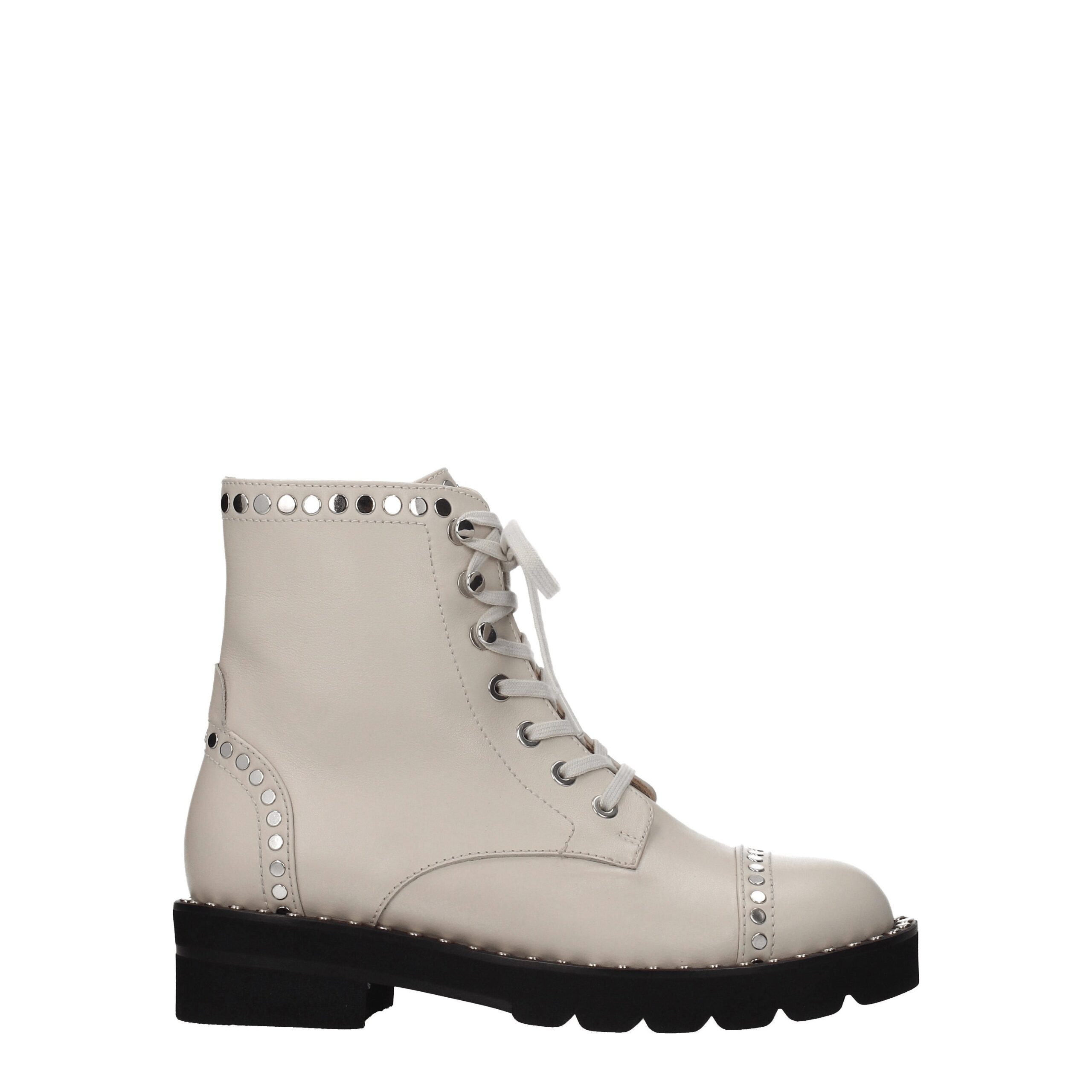 Stuart Weitzman - Beige Leather Ankle Boots