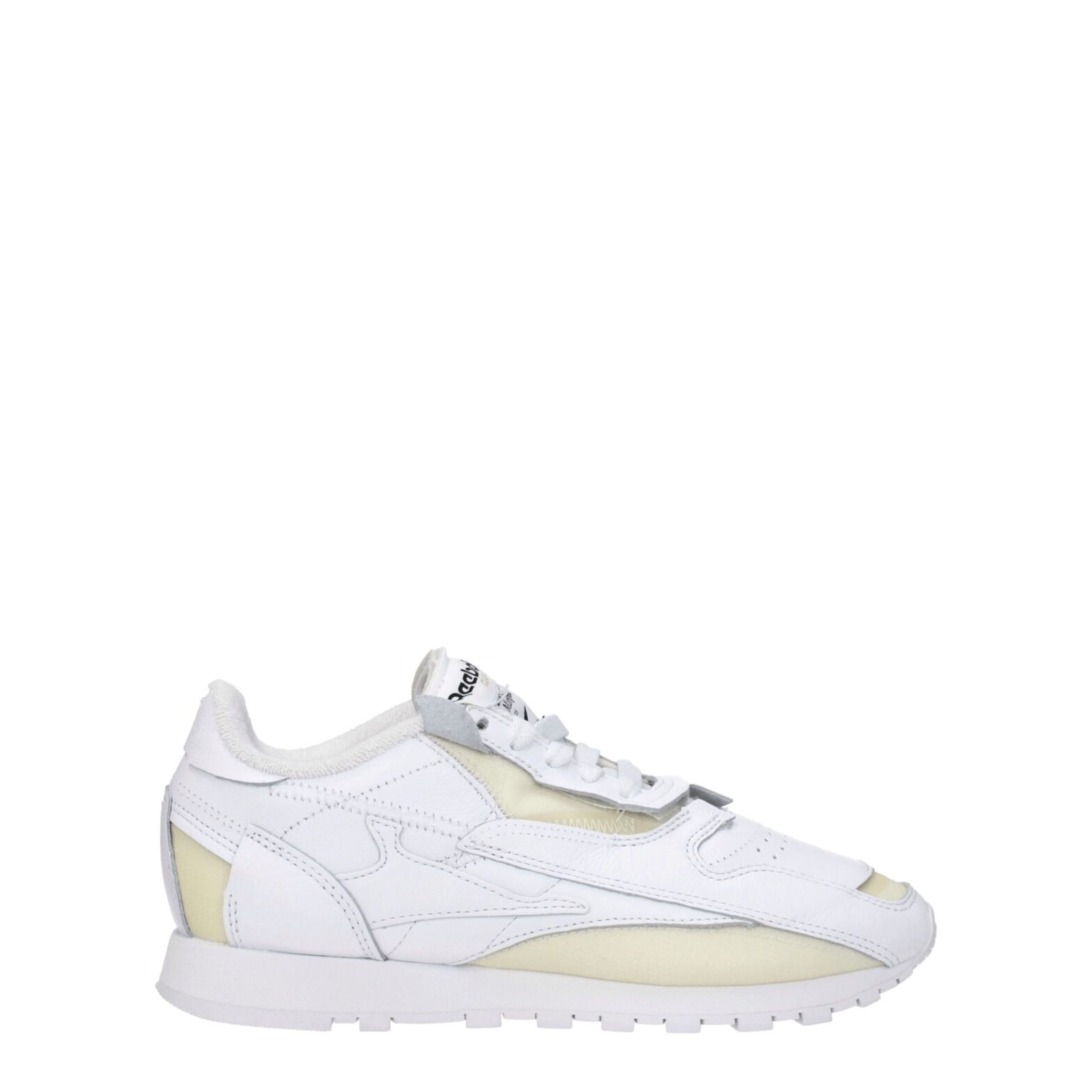 Maison Margiela - White Leather Athletic Sneakers