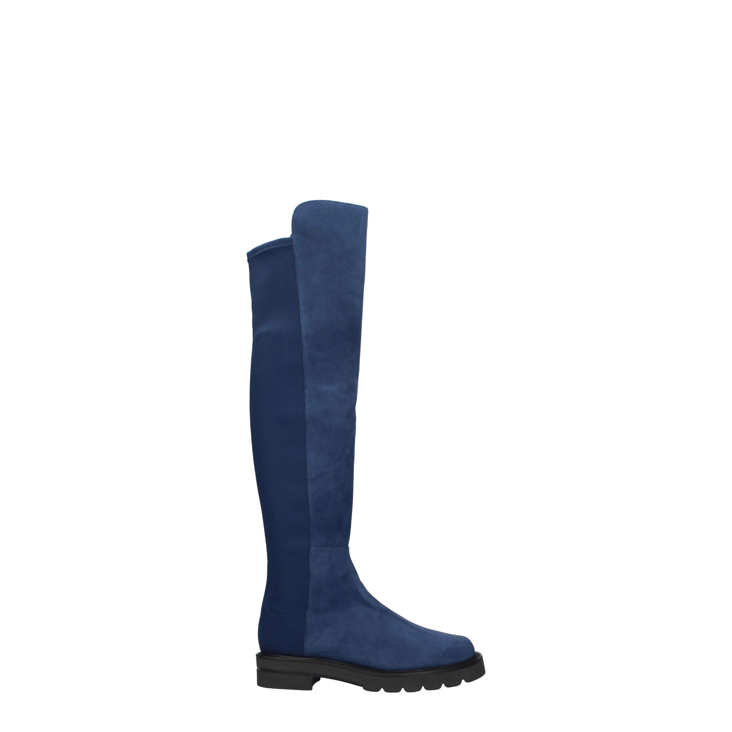Stuart Weitzman - Blue Leather Over The Knee