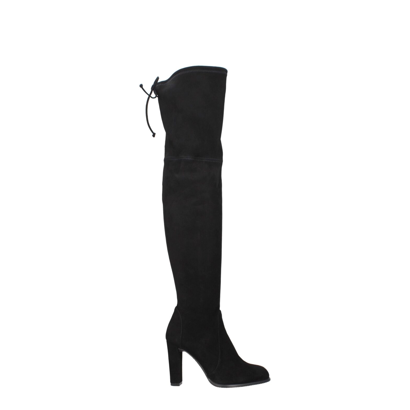 Stuart Weitzman - Black Leather Over The Knee