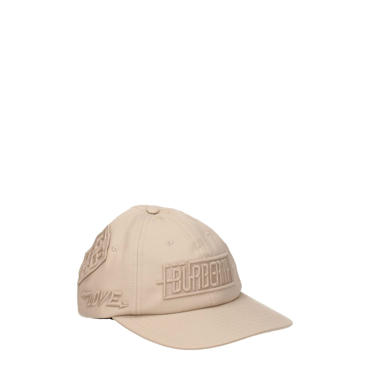 Burberry - Beige Cotton Caps (Baseball Hat)