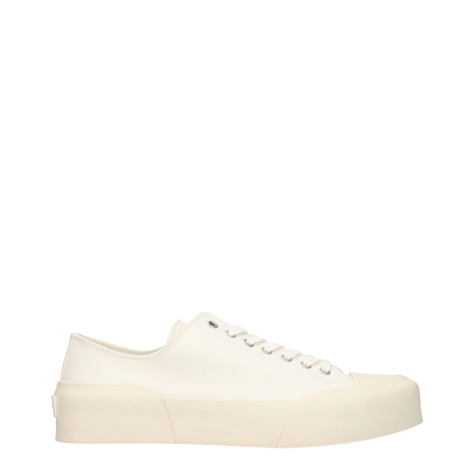 Jil Sander - Beige Fabric Low Top Sneakers