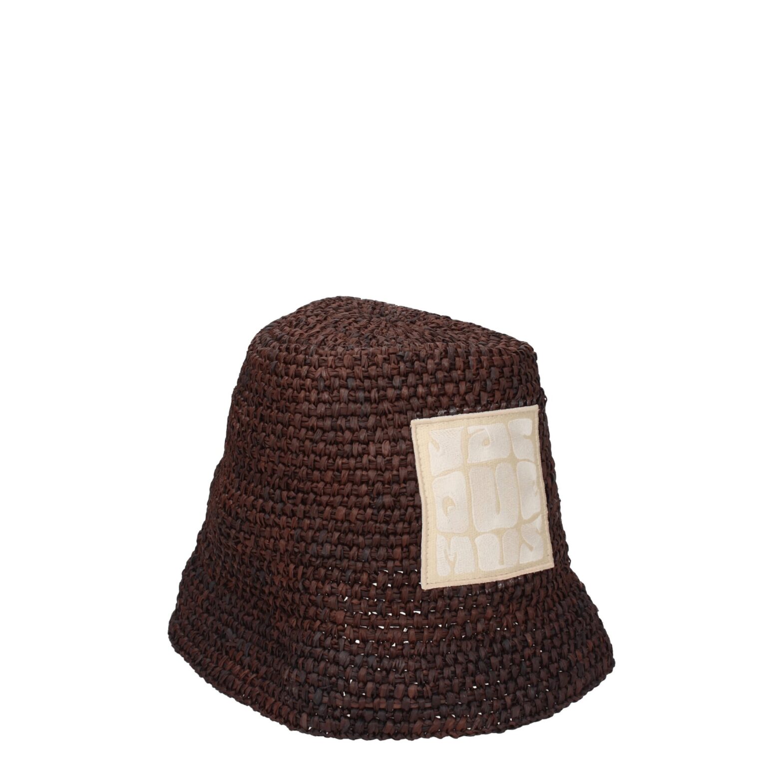 Jacquemus - Brown Raffia Bucket Hat