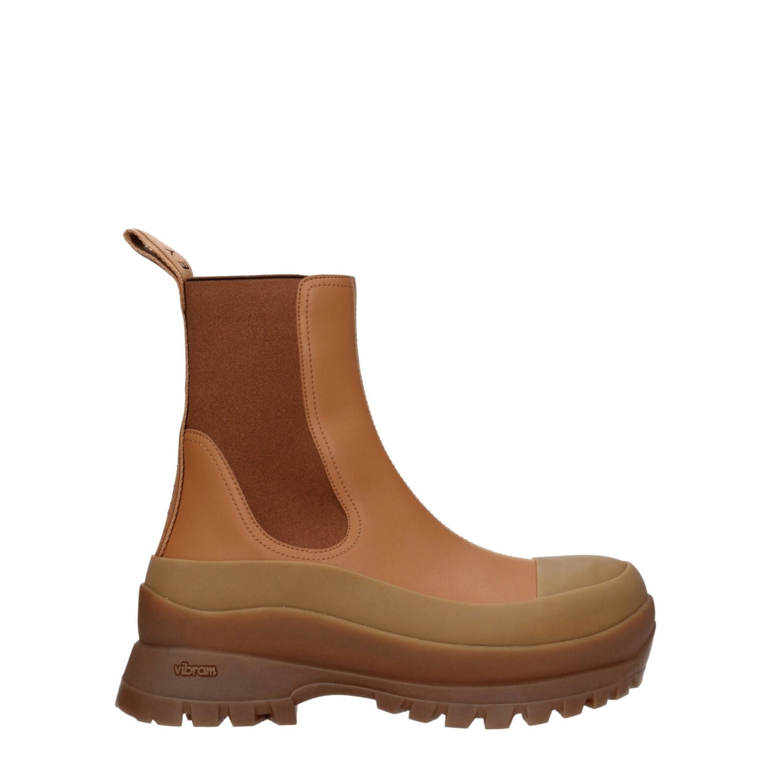 Stella McCartney - Brown Leather Ankle Boots