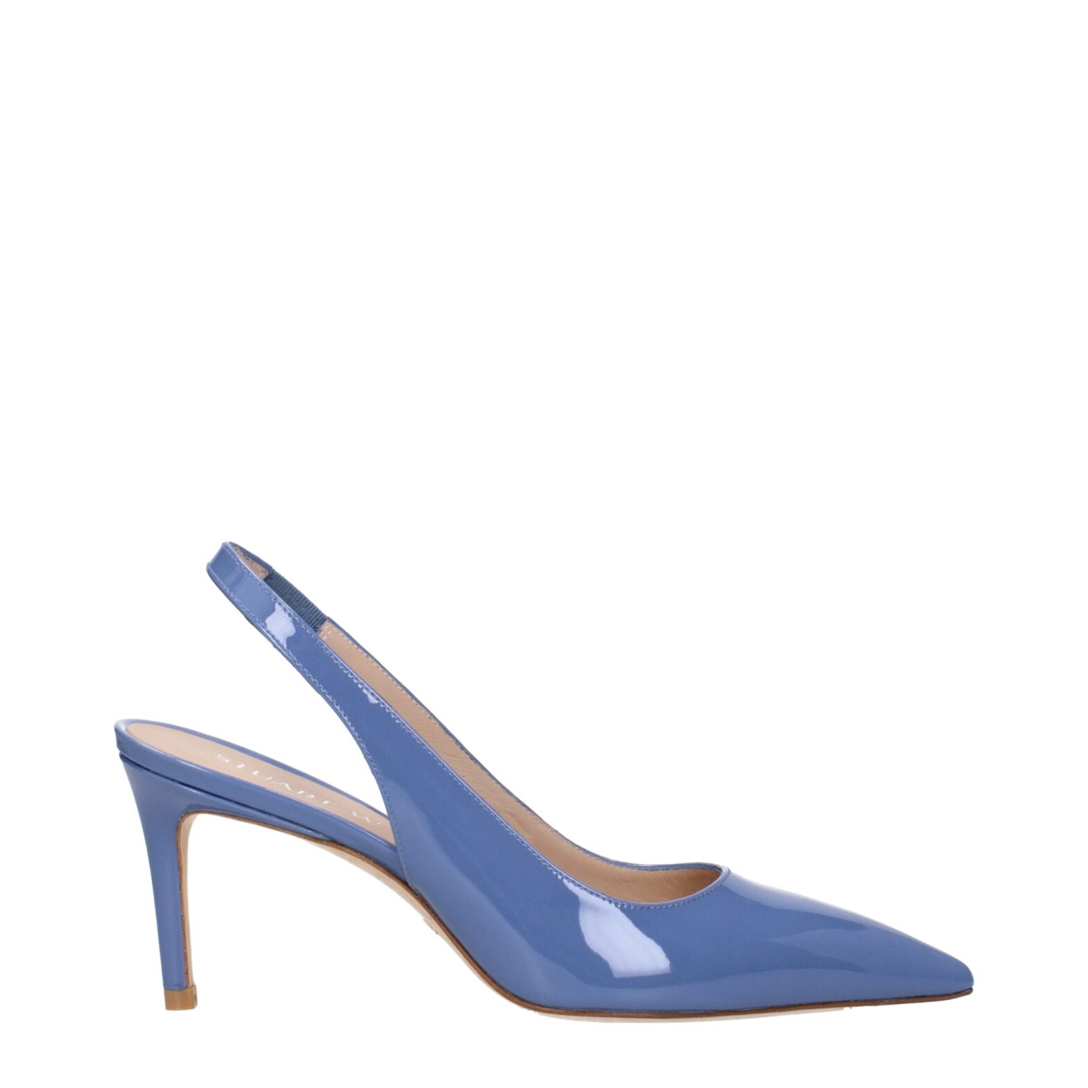 Stuart Weitzman - Light Blue Leather High Heel Pumps