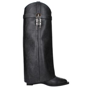 Black Leather Boots