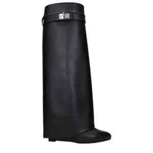 Black Leather Boots