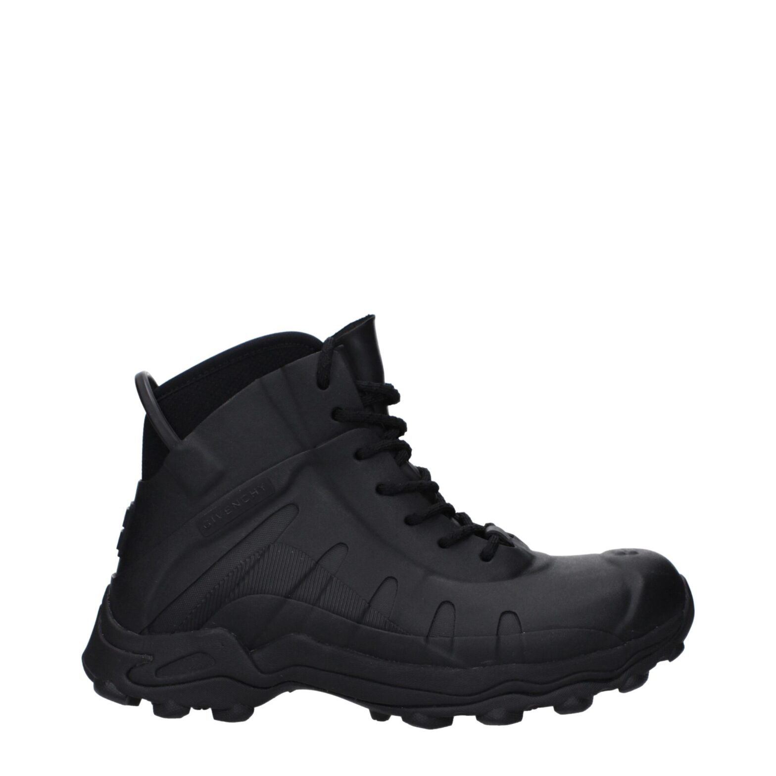 Givenchy - Black Cotton Ankle Boots