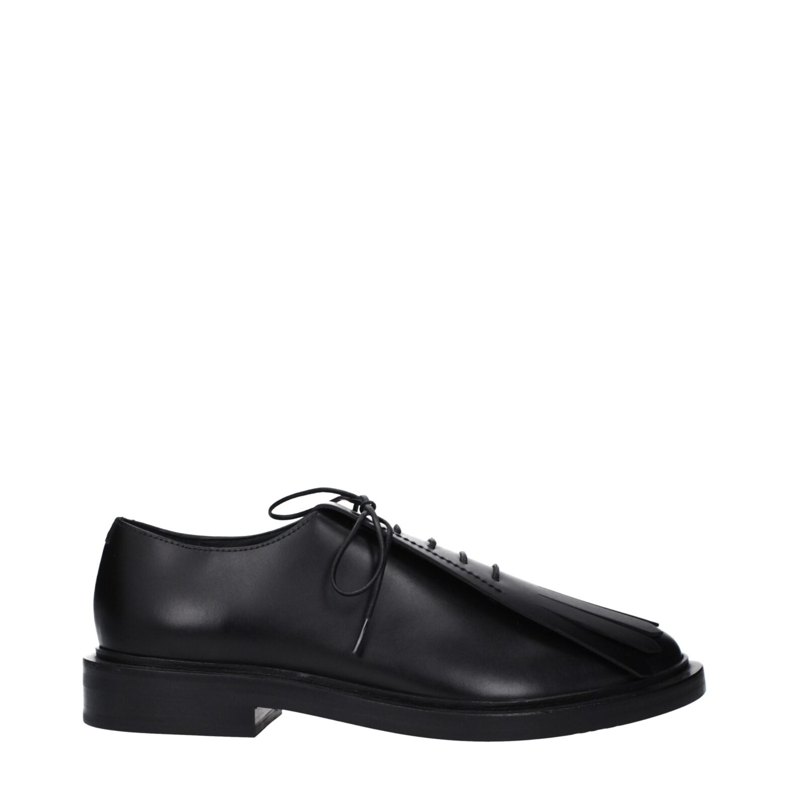 Max Mara - Black Leather Oxfords And Derbies