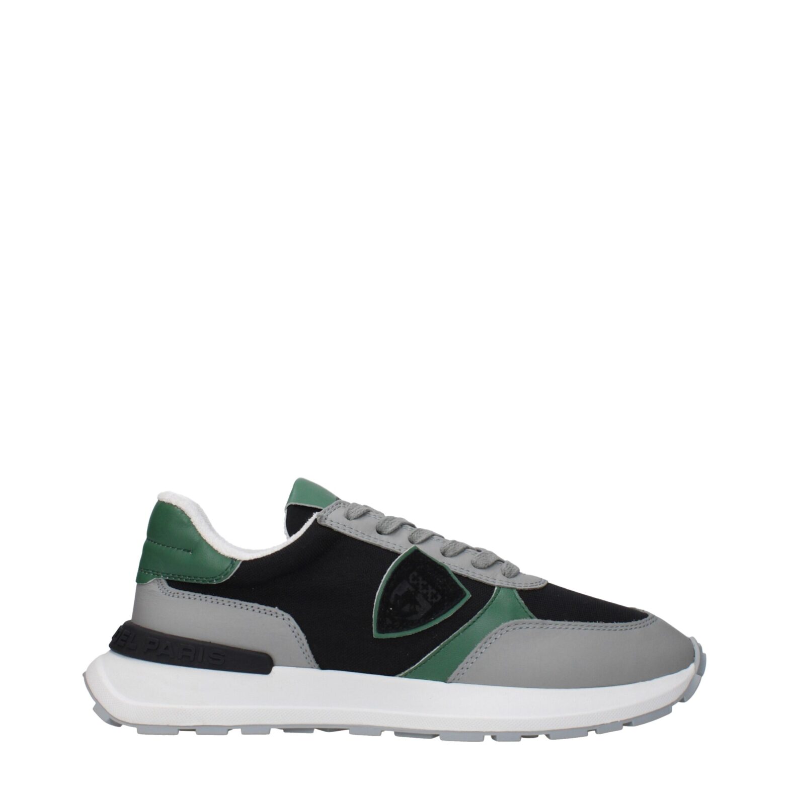 Philippe Model - Black Fabric Athletic Sneakers