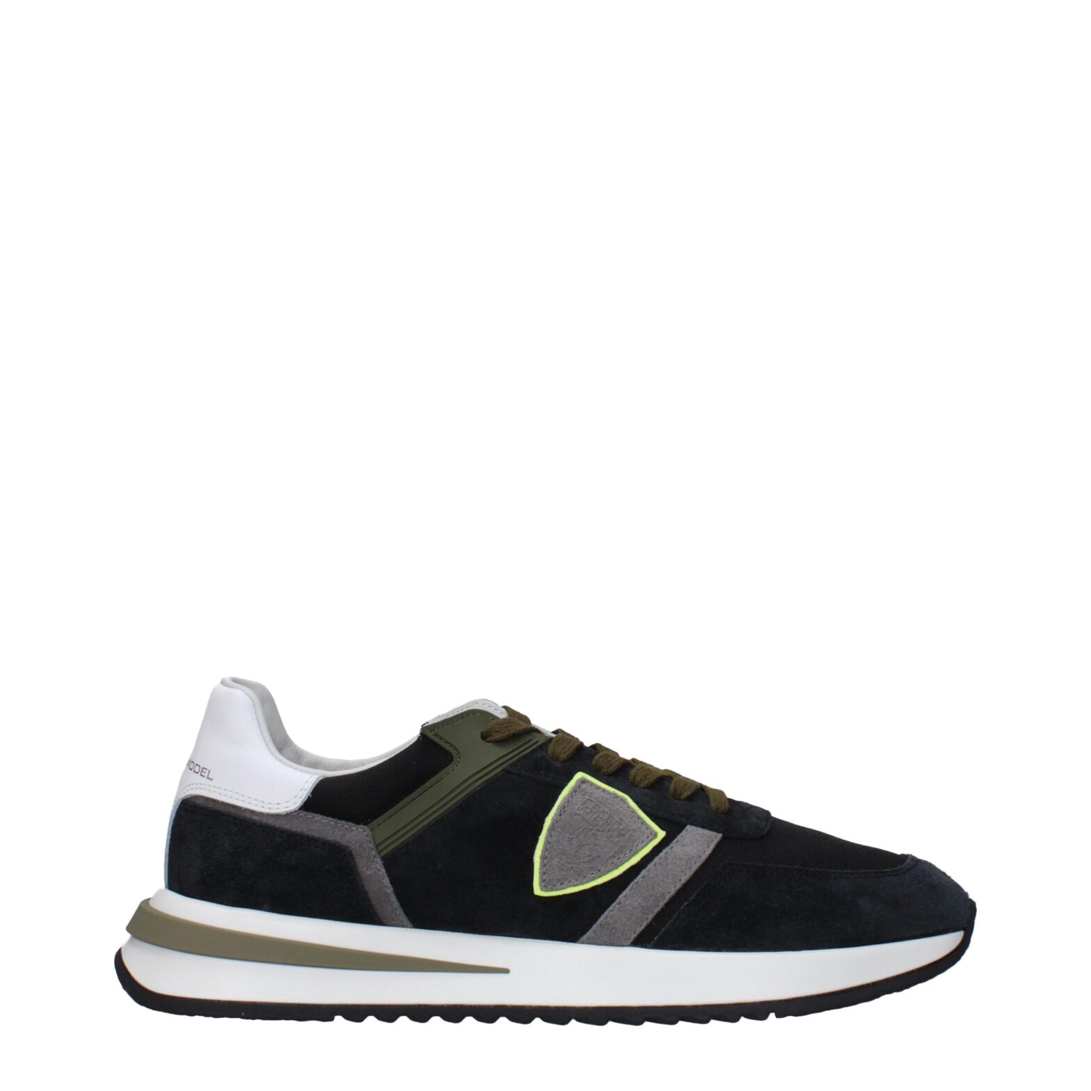 Philippe Model - Blue Leather Athletic Sneakers