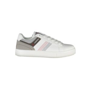 Bianco Polyurethane Men Sneaker