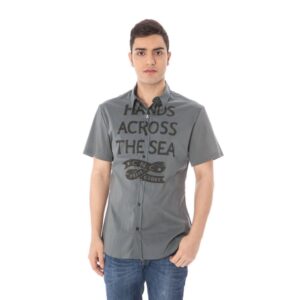 Gray Cotton Shirt