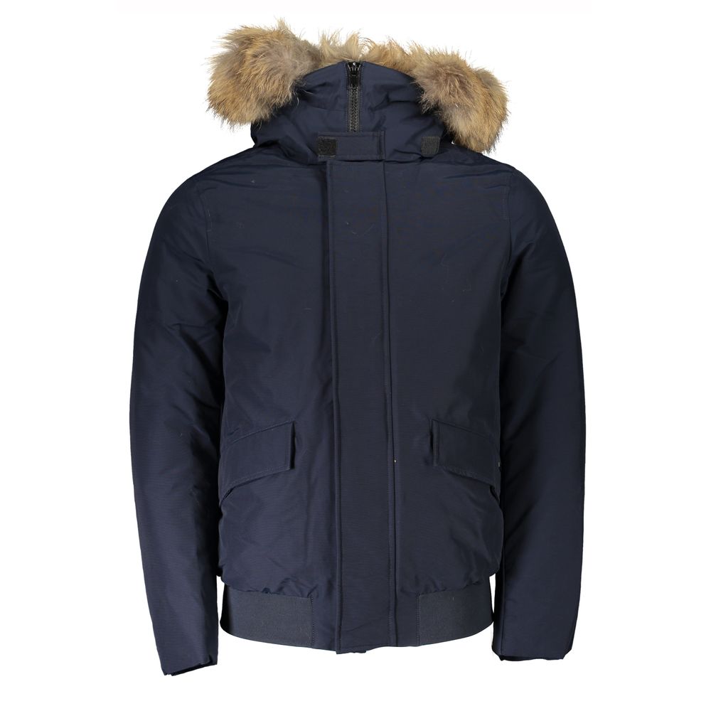 Woolrich - Blue Cotton Jacket