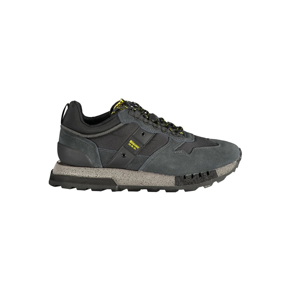 Blauer - Black Polyester Sneaker