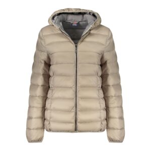 Beige Polyamide Women Jacket
