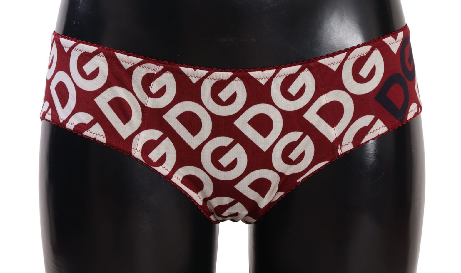 Dolce & Gabbana - Multicolor DG Logo Print Slip Bottom Underwear
