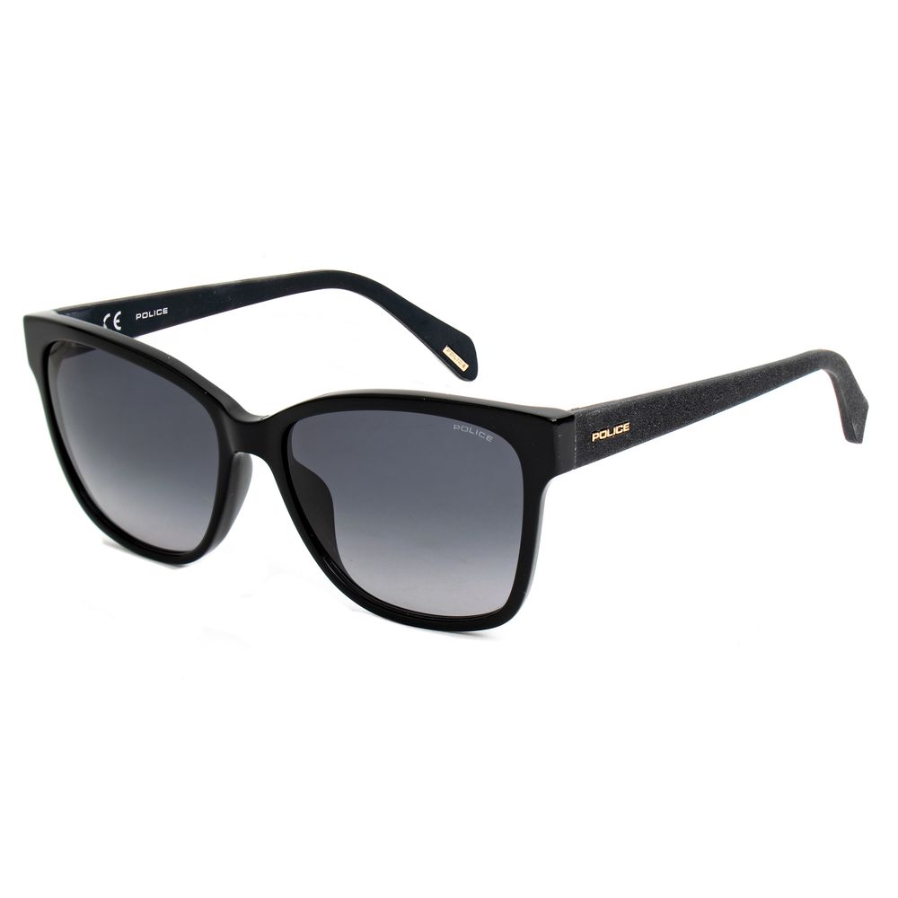 Police - Black Acetate Sunglasses