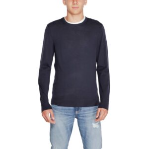 Blue Recycled Wool Sweatshirt