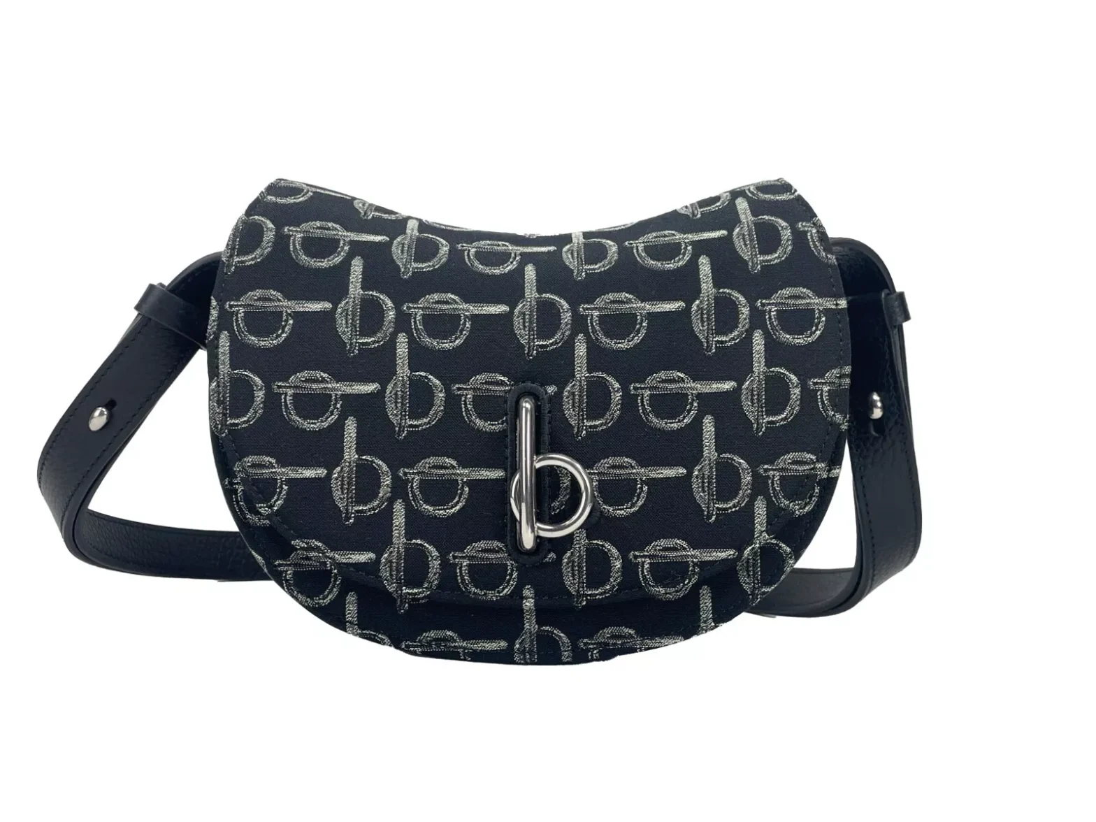 Burberry - Mini Rocking Horse Crossbody Bag Purse Black