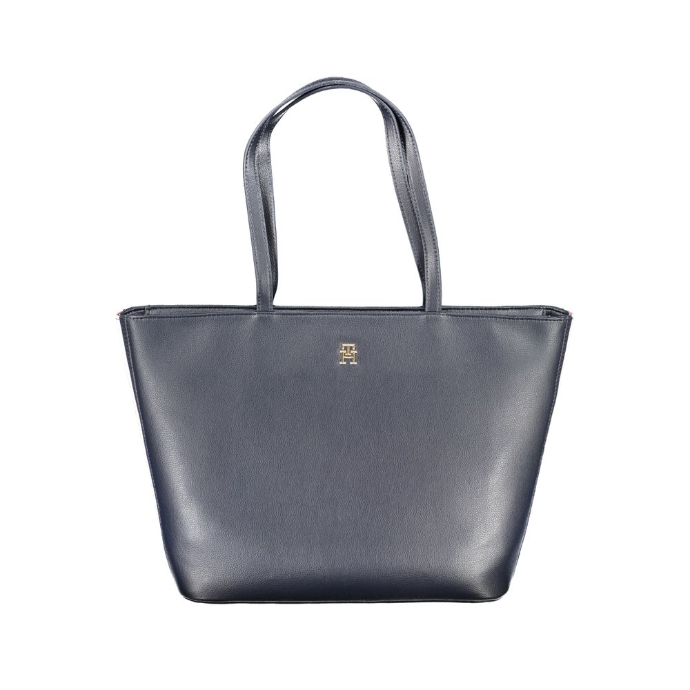 Tommy Hilfiger - Blue Polyester Handbag