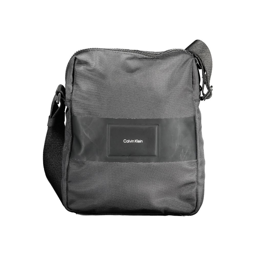 Calvin Klein - Black Polyester Men Shoulder Bag