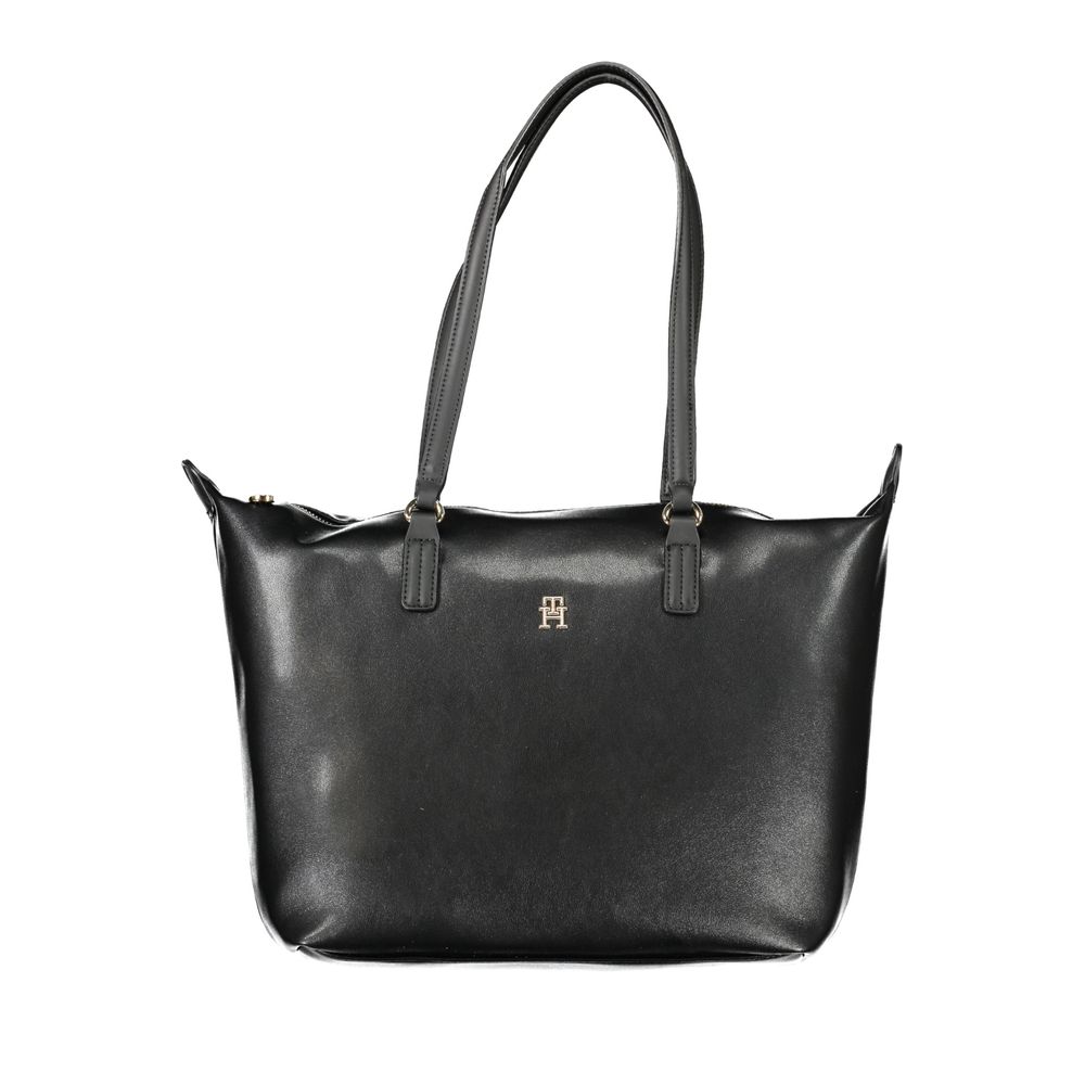 Tommy Hilfiger - Black Polyester Handbag