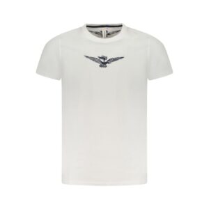 White Cotton Men's T-Shirt