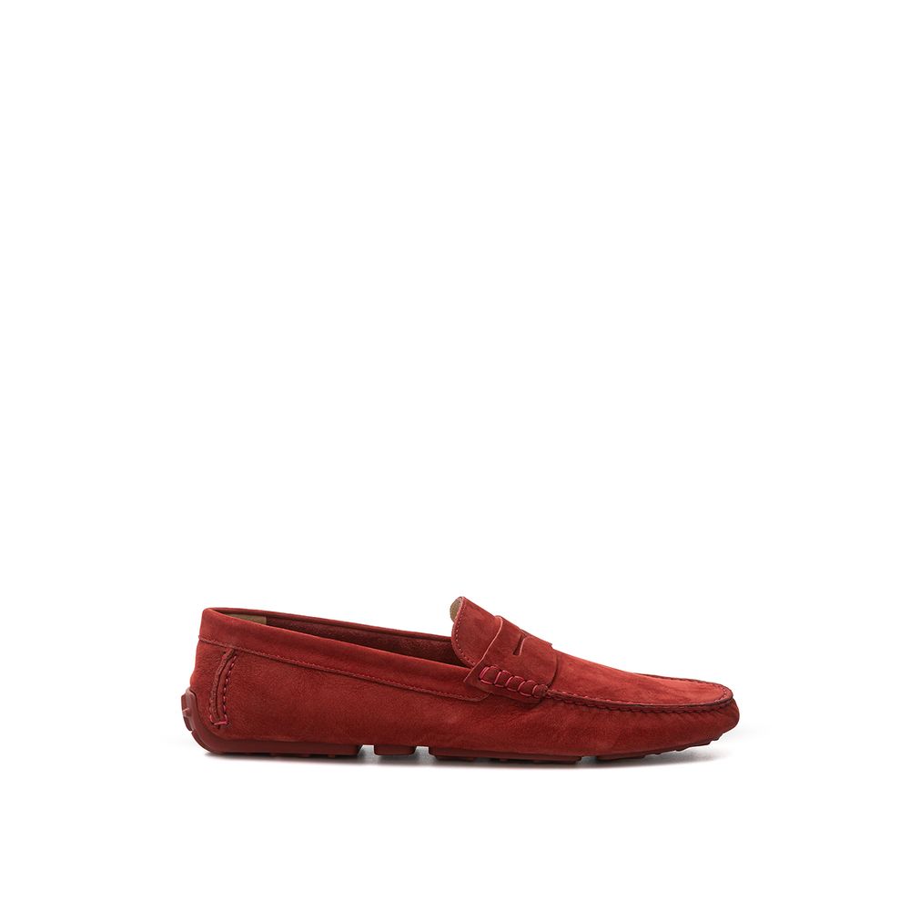 Bally - Bordeaux Leather Moccassin